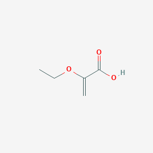 molecular formula C5H8O3 B8695617 2-Propenoic acid, 2-ethoxy- CAS No. 32821-76-4