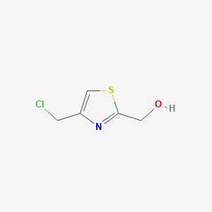 molecular formula C5H6ClNOS B8695692 4-(chloromethyl)-2-Thiazolemethanol 