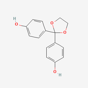 4,4'-(1,3-Dioxolane-2,2-diyl)diphenol