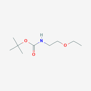molecular formula C9H19NO3 B8695744 Tert-butyl (2-ethoxyethyl)carbamate 