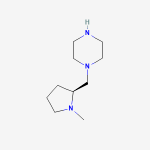 (S)-1-((1-Methylpyrrolidin-2-yl)methyl)piperazine