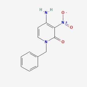 4-amino-1-benzyl-3-nitro-1H-pyridin-2-one