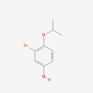molecular formula C9H11BrO2 B8696158 3-Bromo-4-isopropoxyphenol 