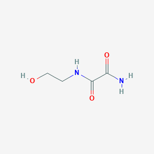 molecular formula C4H8N2O3 B8696193 N-(2-hydroxyethyl)oxalamide CAS No. 61273-19-6