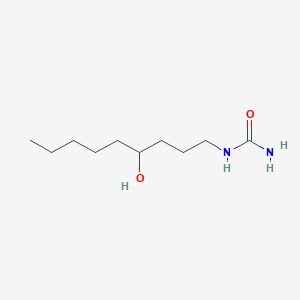molecular formula C10H22N2O2 B8696215 N-(4-hydroxynonyl)Urea CAS No. 61956-76-1