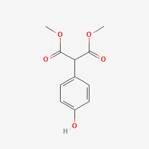 molecular formula C11H12O5 B8696268 Dimethyl (4-hydroxyphenyl)malonate CAS No. 80887-78-1