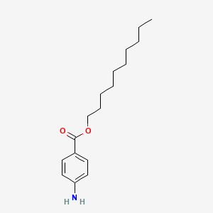 molecular formula C17H27NO2 B8696269 Decyl 4-aminobenzoate 