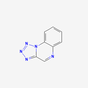 molecular formula C8H5N5 B8696438 Tetrazolo[1,5-a]quinoxaline 