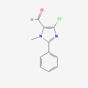 5-Chloro-3-methyl-2-phenyl-3H-imidazole-4-carbaldehyde