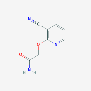 2-((3-Cyanopyridin-2-yl)oxy)acetamide