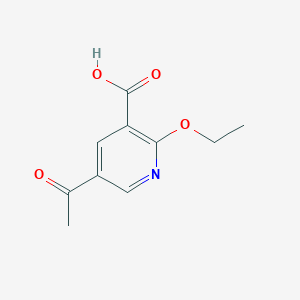 5-Acetyl-2-ethoxynicotinic Acid