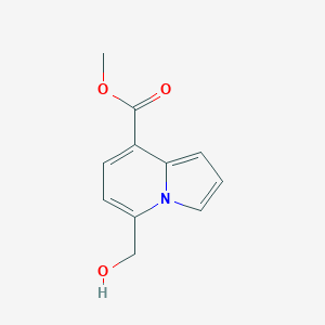 Methyl 5-(hydroxymethyl)indolizine-8-carboxylate