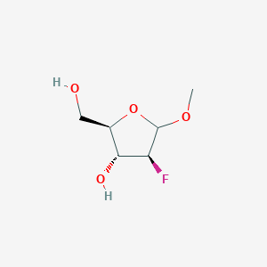Methyl 2-deoxy-2-fluoro-D-arabinofuranoside