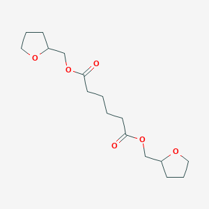 molecular formula C16H26O6 B086969 Bis(tetrahydrofurfuryl) adipate CAS No. 105-02-2