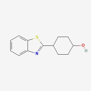 4-Benzothiazol-2-YL-cyclohexanol