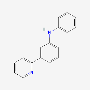 N-phenyl-3-(pyridin-2-yl)aniline