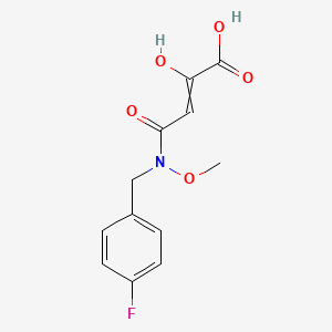 molecular formula C12H12FNO5 B8696960 BMS-538203 