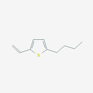 molecular formula C10H14S B8697022 Thiophene, 2-butyl-5-ethenyl CAS No. 113591-60-9
