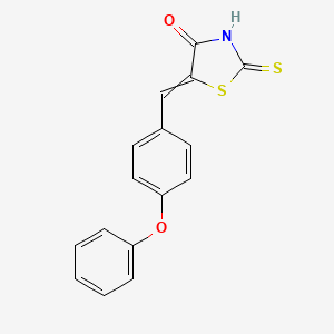 4-Thiazolidinone, 5-[(4-phenoxyphenyl)methylene]-2-thioxo-