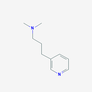molecular formula C10H16N2 B8697194 N,N-dimethyl-3-pyridin-3-yl-propan-1-amine CAS No. 6304-32-1