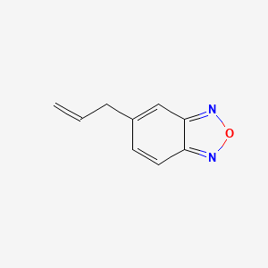 molecular formula C9H8N2O B8697372 5-Allyl-2,1,3-benzoxadiazole 