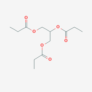 molecular formula C12H20O6 B086974 Tripropionin CAS No. 139-45-7
