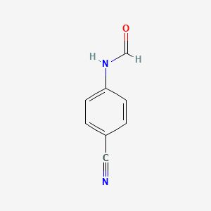 molecular formula C8H6N2O B8697466 n-(4-Cyanophenyl)formamide CAS No. 6321-94-4