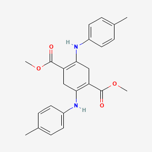 1,4-Cyclohexadiene-1,4-dicarboxylic acid, 2,5-bis[(4-methylphenyl)amino]-, dimethyl ester