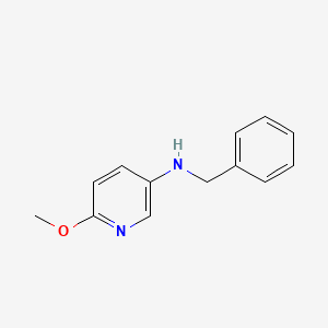 molecular formula C13H14N2O B8697604 N-benzyl-6-methoxypyridin-3-amine 