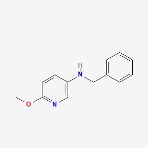 6-(methyloxy)-N-(phenylmethyl)-3-pyridinamine