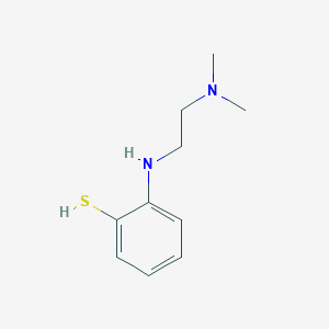 molecular formula C10H16N2S B8697694 Benzenethiol, 2-[[2-(dimethylamino)ethyl]amino]- CAS No. 55243-35-1