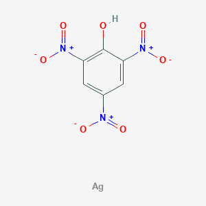 molecular formula C6H2AgN3O7 B086978 Silver picrate CAS No. 146-84-9