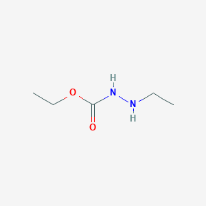 molecular formula C5H12N2O2 B8697955 Ethyl 2-ethylhydrazinecarboxylate CAS No. 7144-44-7
