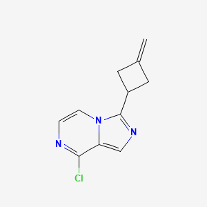 8-Chloro-3-(3-methylenecyclobutyl)imidazo[1,5-a]pyrazine