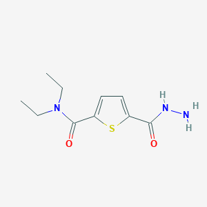 N,N-Diethyl-5-(hydrazinecarbonyl)thiophene-2-carboxamide
