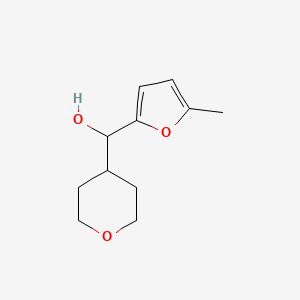 (5-Methylfuran-2-yl)-(tetrahydropyran-4-yl)methanol