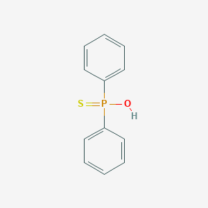 molecular formula C12H11OPS B086985 Diphenylthiophosphinic acid CAS No. 14278-72-9