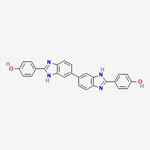 Phenol, 4,4'-[5,5'-bi-1H-benzimidazole]-2,2'-diylbis-