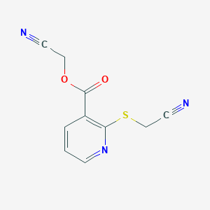 Cyanomethyl 2-(cyanomethylthio)nicotinate