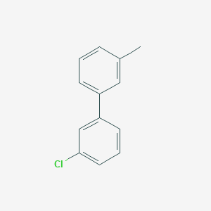 molecular formula C13H11Cl B8698564 3-Chloro-3'-methyl-1,1'-biphenyl CAS No. 19482-18-9