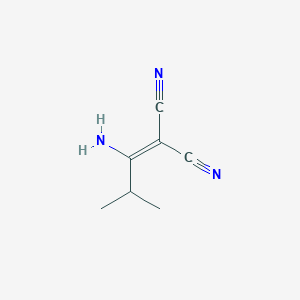 (1-Amino-2-methylpropylidene)propanedinitrile