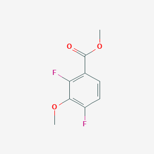 molecular formula C9H8F2O3 B8698733 Methyl 2,4-difluoro-3-methoxybenzoate 