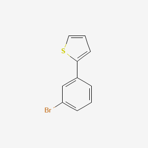 molecular formula C10H7BrS B8698839 2-(3-Bromophenyl)thiophene 