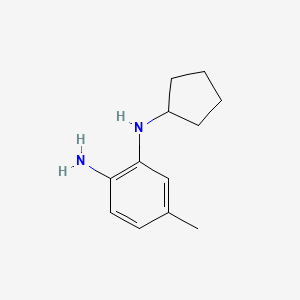 2-Cyclopentylamino-4-methyl-aniline