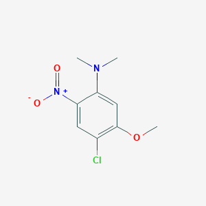 (4-Chloro-5-methoxy-2-nitro-phenyl)-dimethyl-amine