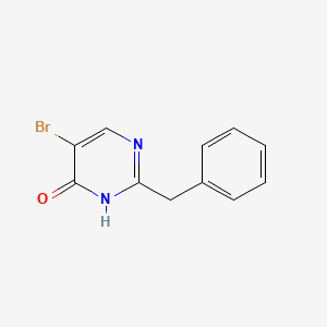 2-benzyl-5-bromopyrimidin-4(3H)-one