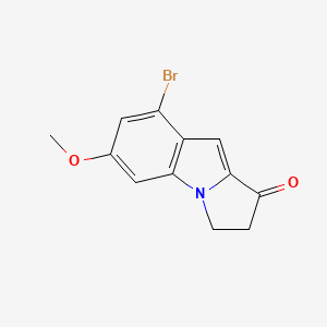 8-Bromo-6-methoxy-2,3-dihydro-1H-pyrrolo[1,2-a]indol-1-one