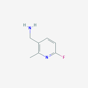 (6-Fluoro-2-methylpyridin-3-yl)methanamine