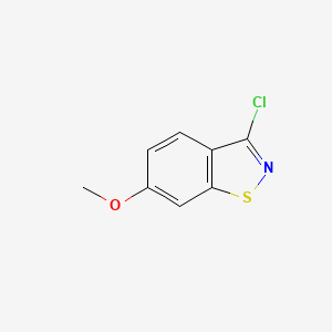 3-Chloro-6-methoxy-1,2-benzisothiazole