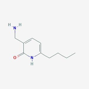3-Aminomethyl-6-butyl-1H-pyridin-2-one